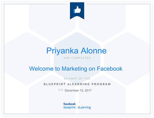 Tự học digital marketing qua Khóa học facebook Marketing đạt chứng chỉ facebook Blueprint