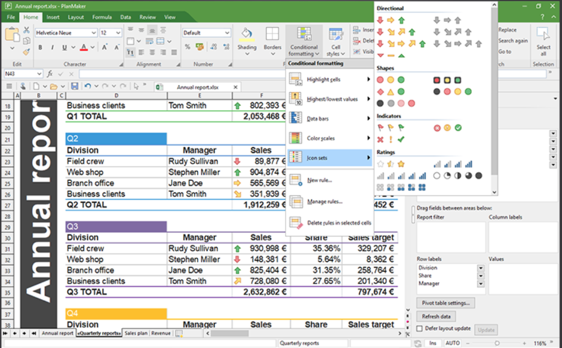 công cụ thay thế Excel của FreeScript