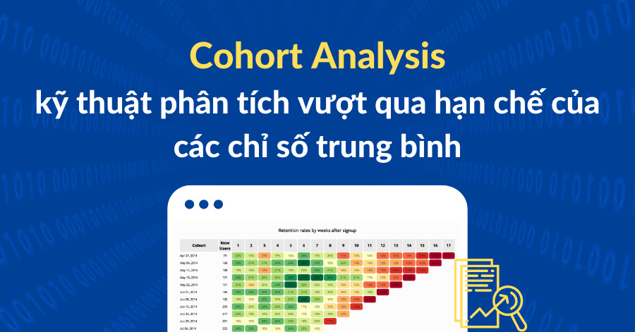 Cohort Analysis là gì? Lý do phân tích tổ hợp quan trọng trong phân tích dữ liệu Marketing - A1 DigiHub