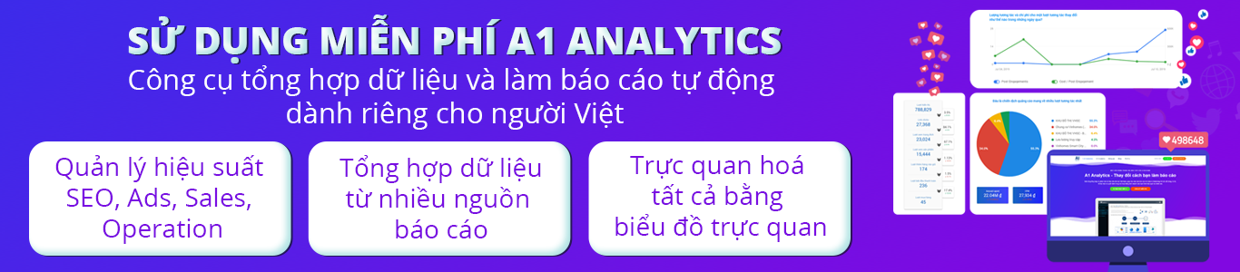 sử dụng A1 Analytics